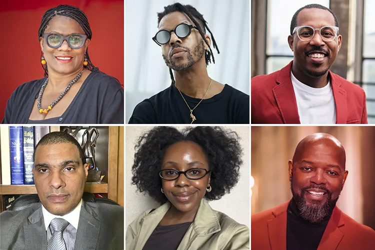 Sanayi Beckles-Canton, Dario Calmese, Alvin Irby, Derrick Johnson, Magalie Kalukula, and Tyron Pope 
