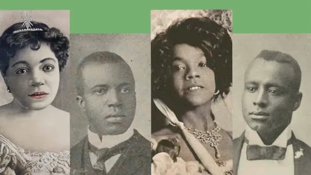 Ragtime: Cakewalk in Pianoland catalog cover detail, published by the Morgan Library & Museum.